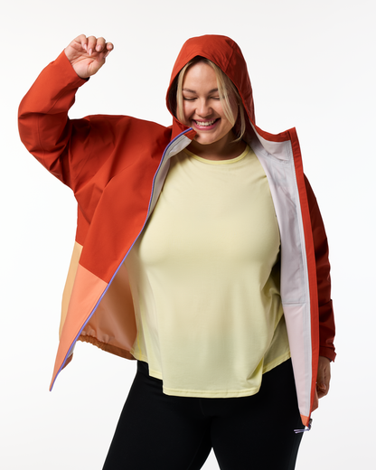 Cielo Rain Jacket - Women's - Chimayo/Grapefruit - US 7968