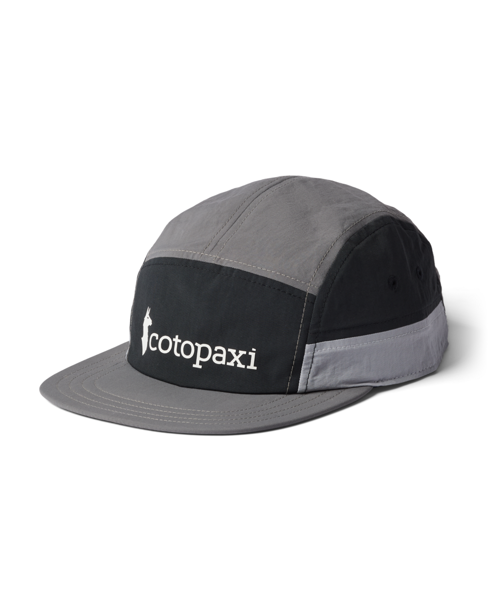 Cotopaxi Tech 5-Panel Hat - Black/Cinder - US 9507