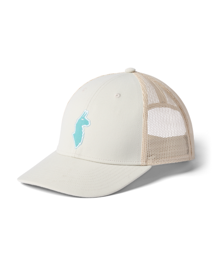 Llama Trucker Hat - Mineral - US 8788
