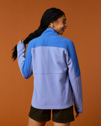 Abrazo Fleece Full-Zip Jacket - Women's - Azure/Aster - US 6790