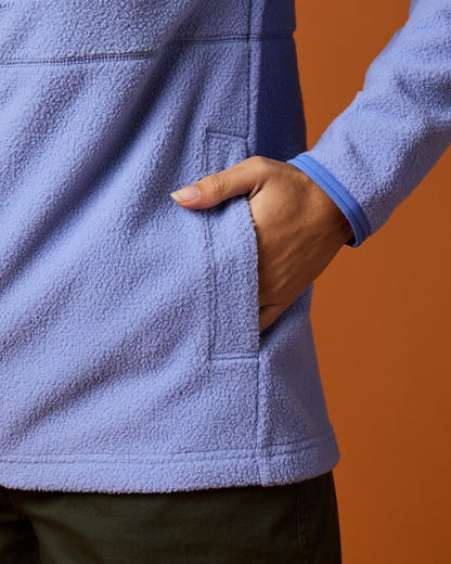 Abrazo Fleece Full-Zip Jacket - Women's - Azure/Aster - US 6790