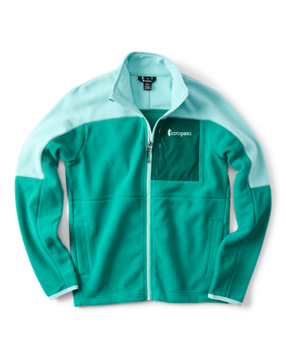 Abrazo Fleece Full-Zip Jacket - Women's - Tide Pool/Malachite - US 4335