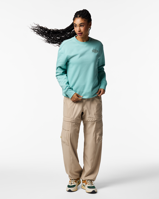 Adventure Gear Crew Sweatshirt - Women's - Tide Pool - US 5161