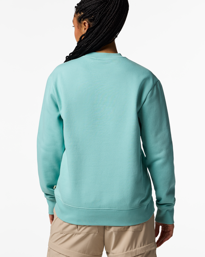 Adventure Gear Crew Sweatshirt - Women's - Tide Pool - US 5161