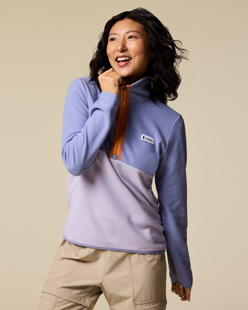 Amado Fleece Pullover - Women's - Aster/Moonbeam - US 6402