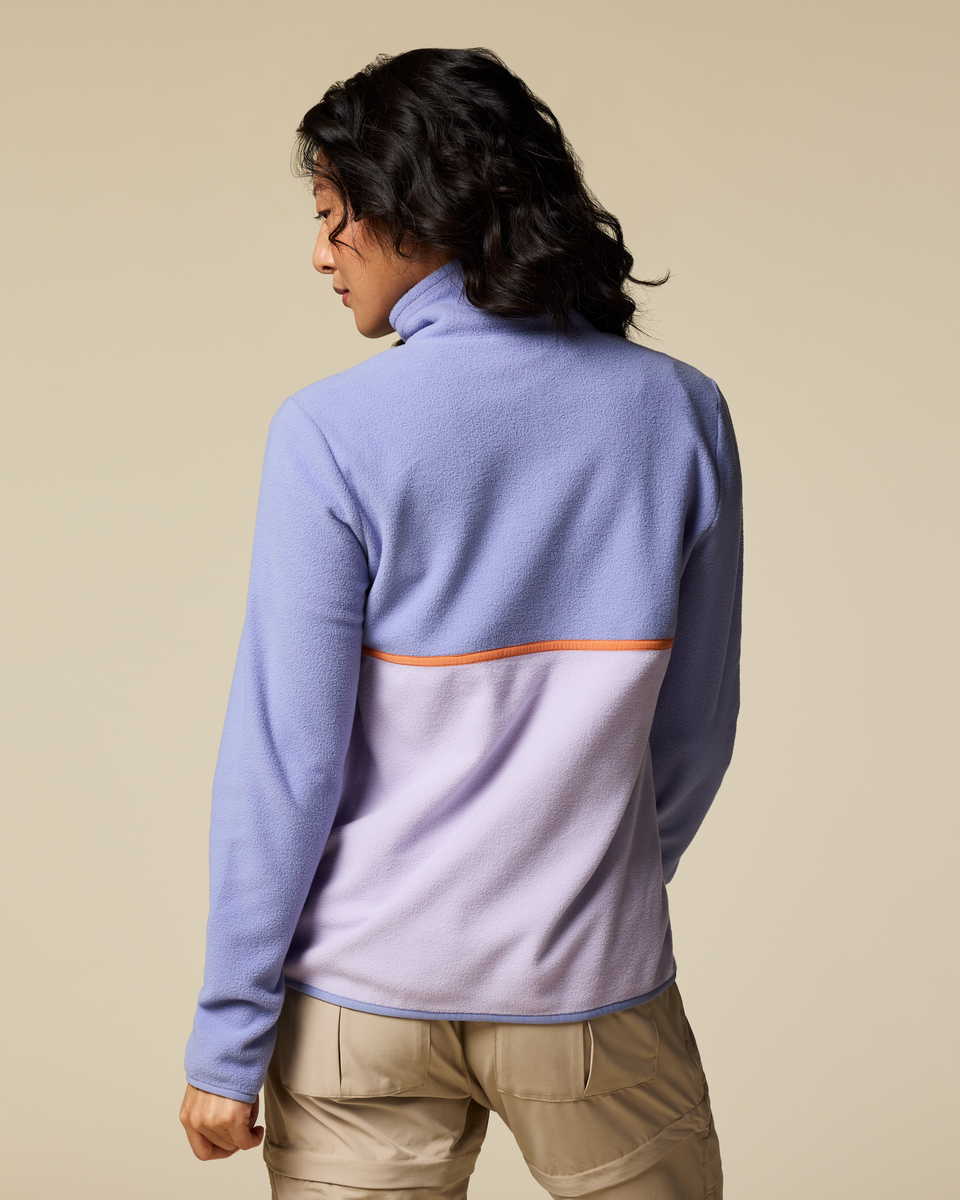 Amado Fleece Pullover - Women's - Aster/Moonbeam - US 6402