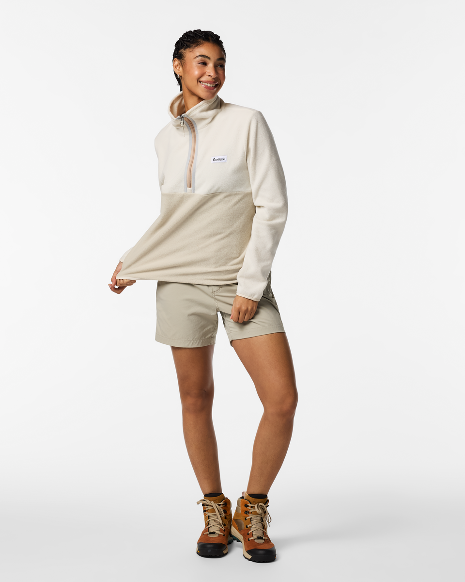 Amado Fleece Pullover - Women's - Chalk/Mineral - US 5632