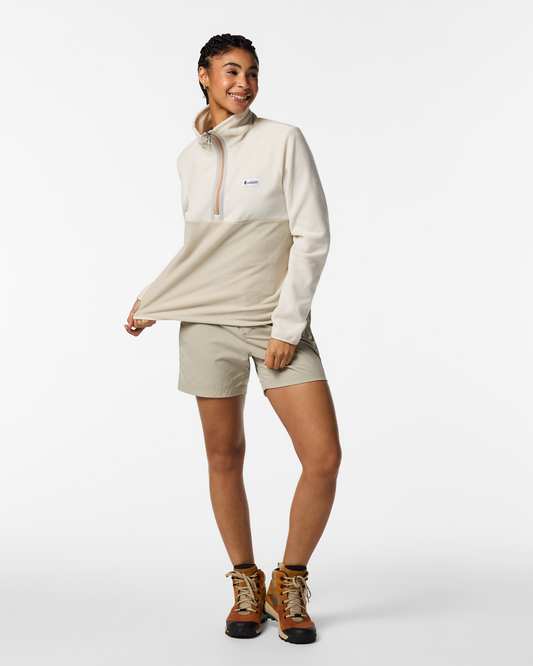 Amado Fleece Pullover - Women's - Chalk/Mineral - US 5632