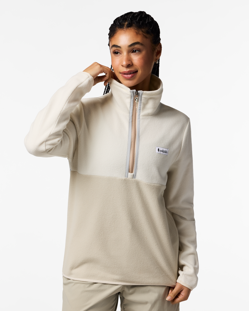 Amado Fleece Pullover - Women's - Chalk/Mineral - US 5632