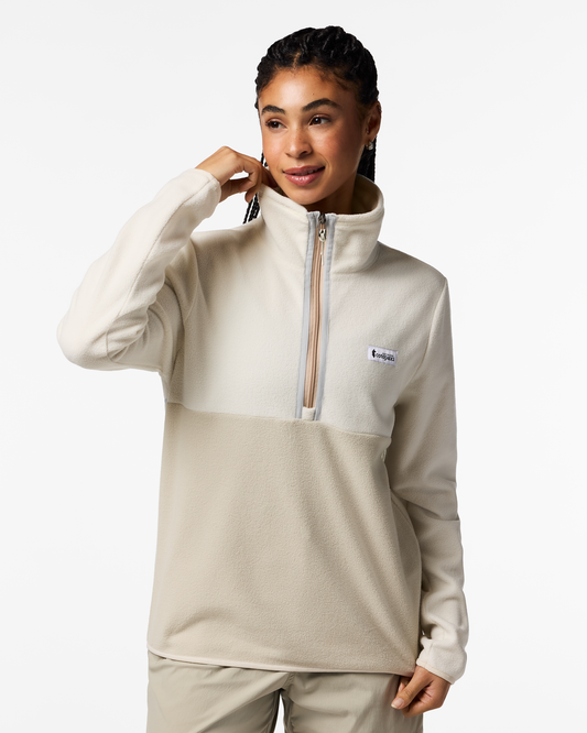 Amado Fleece Pullover - Women's - Chalk/Mineral - US 5632