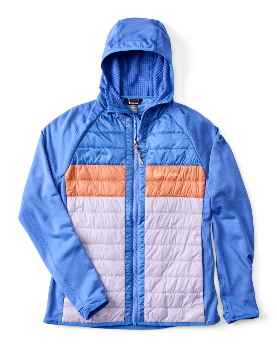 Capa Hybrid Insulated Hooded Jacket - Women's - Azure/Moonbeam - US 4972