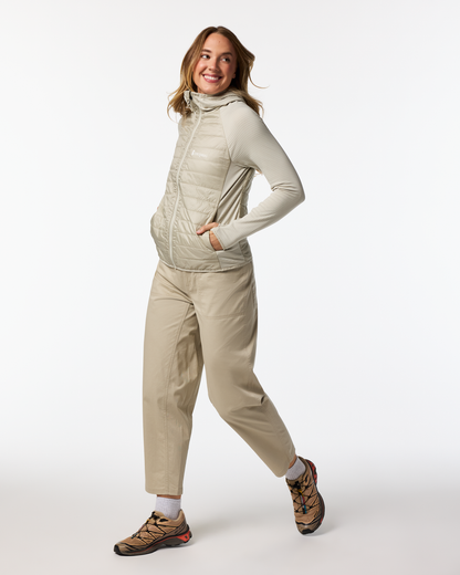 Capa Hybrid Insulated Hooded Jacket - Women's - Mineral - US 3437