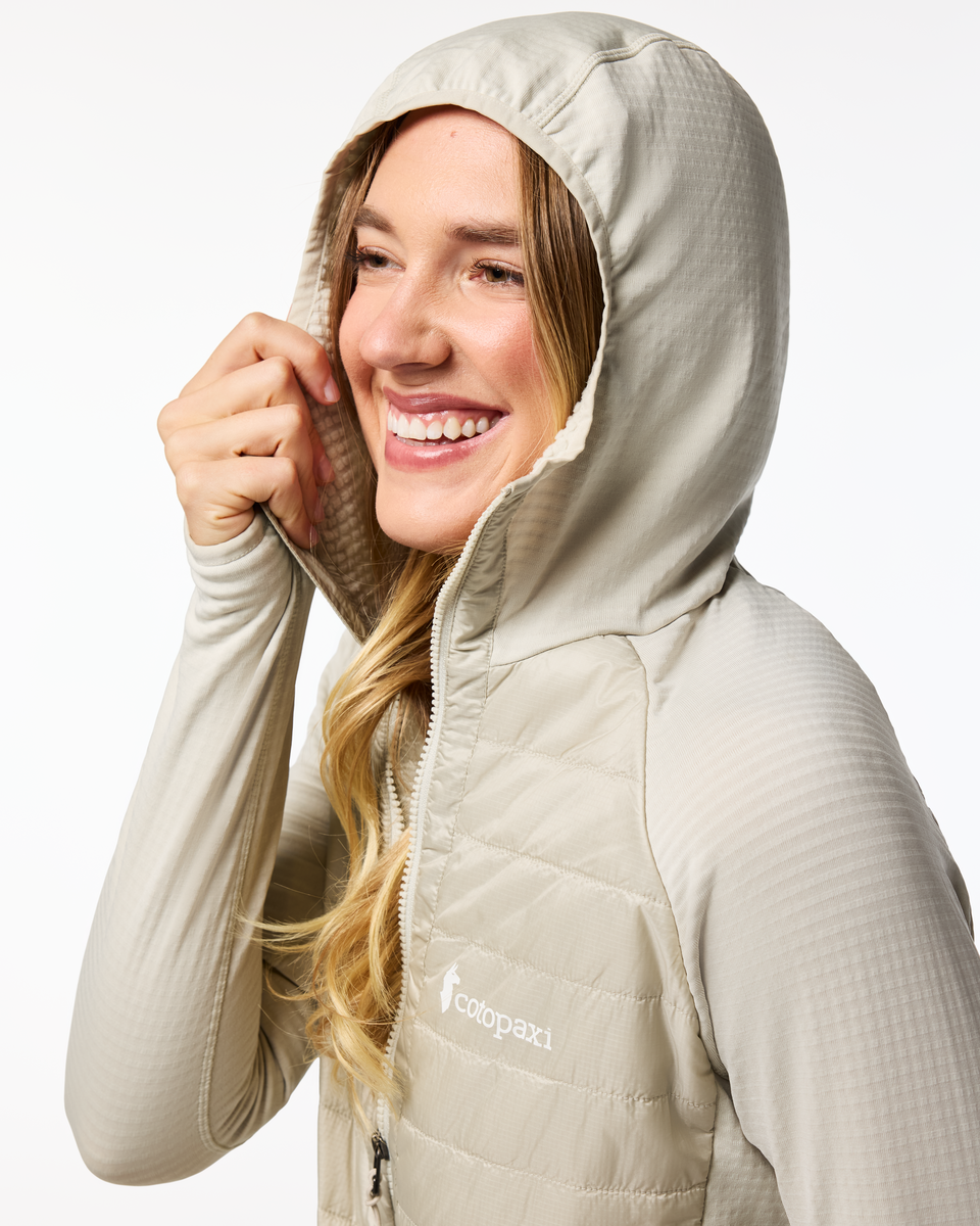 Capa Hybrid Insulated Hooded Jacket - Women's - Mineral - US 3437