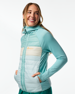 Capa Hybrid Insulated Hooded Jacket - Women's - Tide Pool/Surf - US 0615
