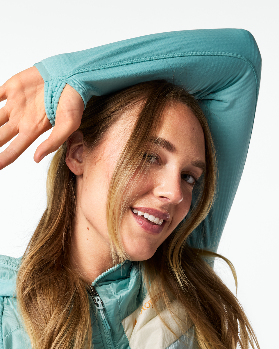 Capa Hybrid Insulated Hooded Jacket - Women's - Tide Pool/Surf - US 0615
