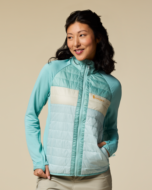 Capa Hybrid Insulated Jacket - Women's - Tide Pool/Surf - US 1720