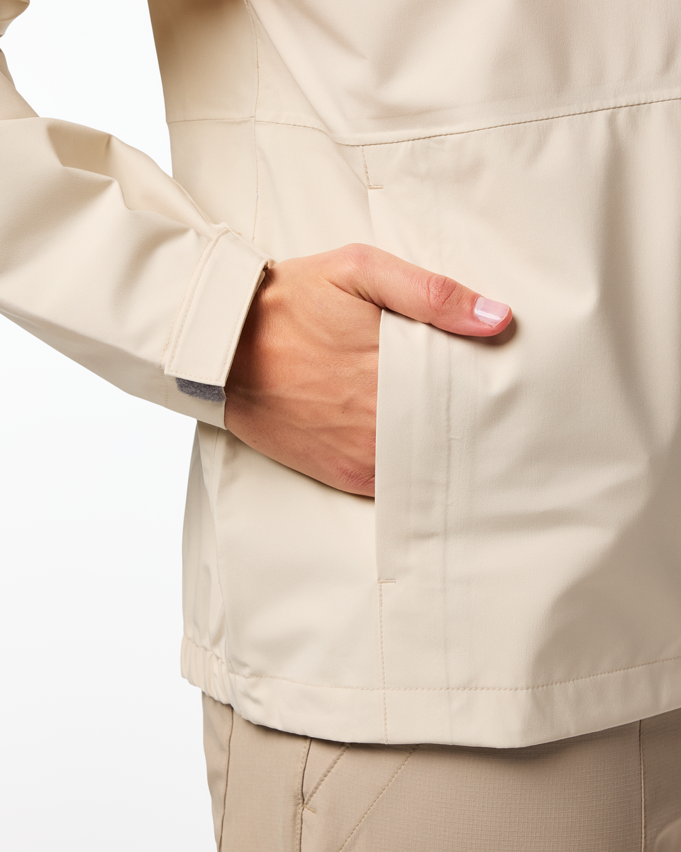 Cielo Rain Jacket - Women's - Cotopaxi Cream - US 9057