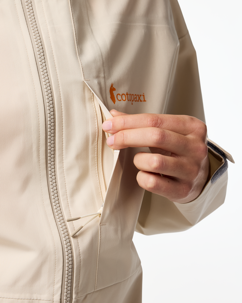 Cielo Rain Jacket - Women's - Cotopaxi Cream - US 9057