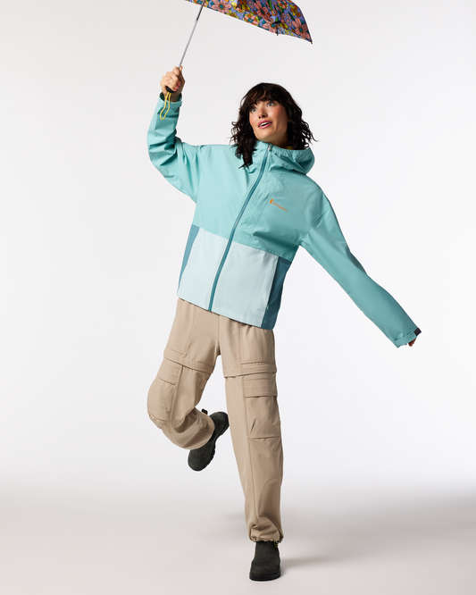 Cielo Rain Jacket - Women's - Tide Pool/Surf - US 9390
