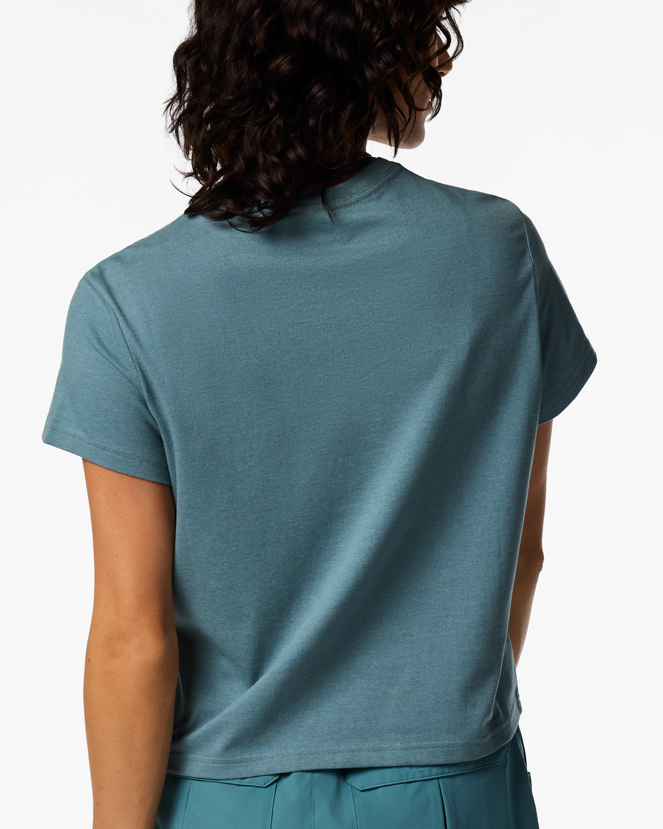 Cuatro Bitmap T-Shirt - Women's - Everglade - US 7244