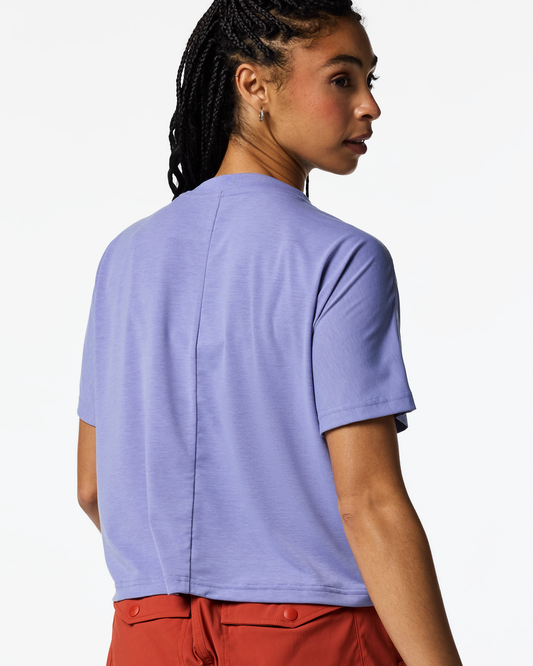 Empaca Boxy T-Shirt - Women's - Aster - US 9765