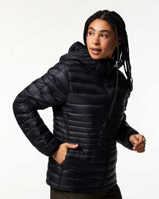 Fuego Down Hooded Jacket - Women's - Cotopaxi Black - US 4935