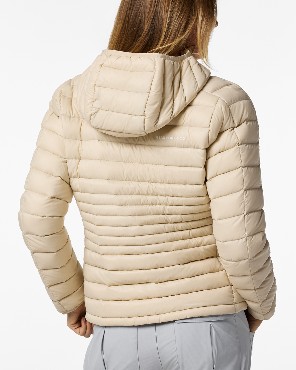 Fuego Down Hooded Jacket - Women's - Cotopaxi Cream - US 9190