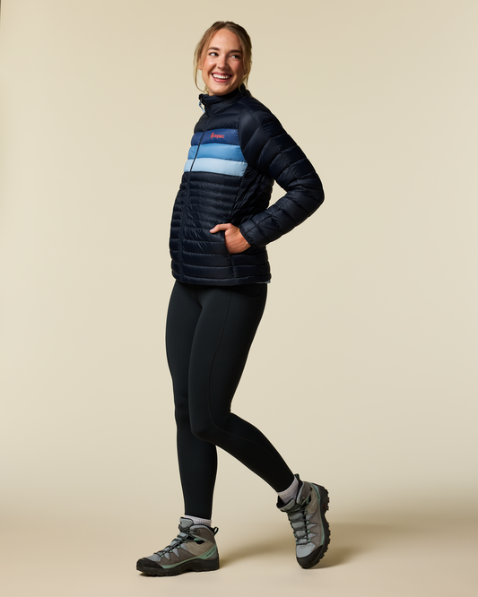 Fuego Down Jacket - Women's - Carbon Stripes - US 1838