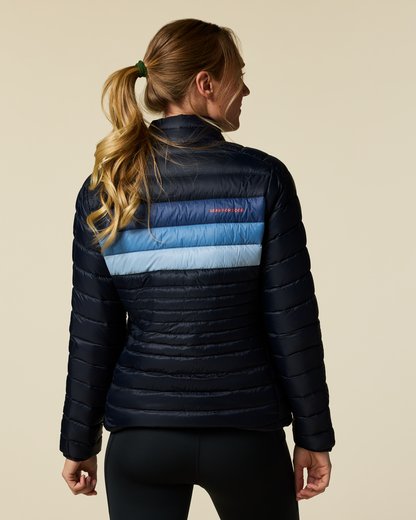 Fuego Down Jacket - Women's - Carbon Stripes - US 1838