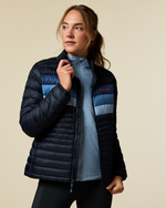 Fuego Down Jacket - Women's - Carbon Stripes - US 1838
