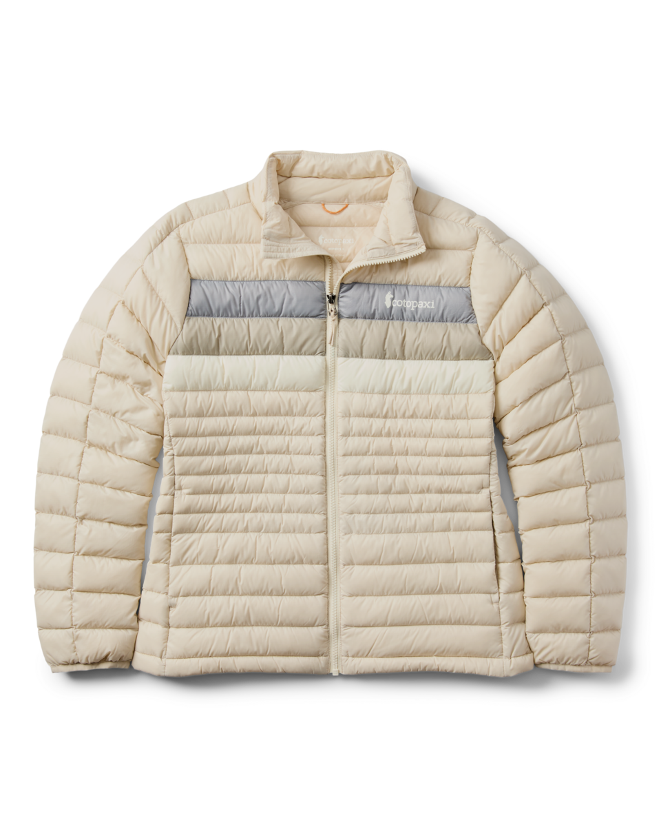 Fuego Down Jacket - Women's - Cream Stripes - US 8391