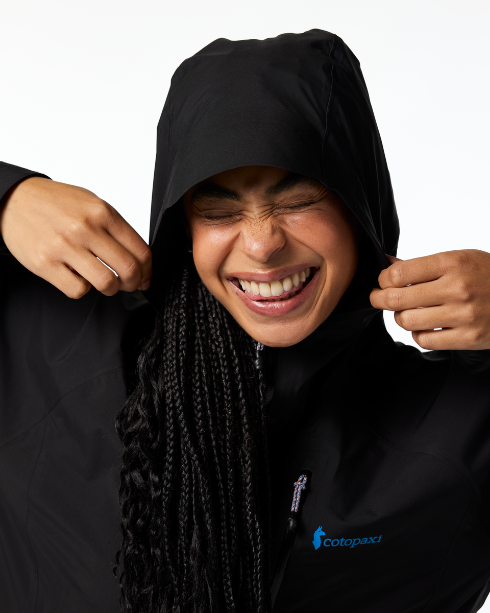 Impermeo 3L Hooded Shell Jacket - Women's - Cotopaxi Black - US 2270