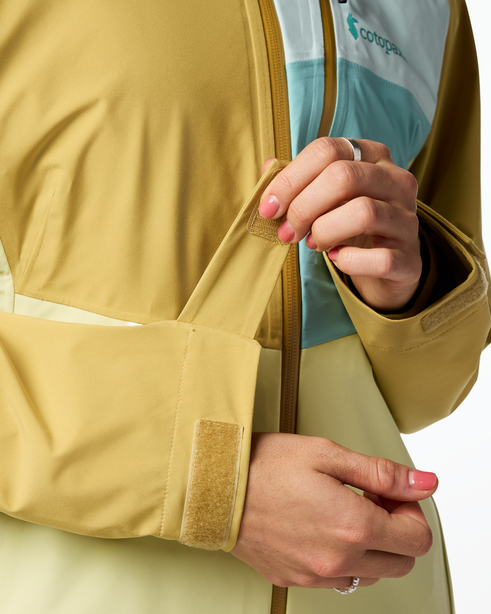 Impermeo 3L Hooded Shell Jacket - Women's - Husk/Honeydew - US 2627