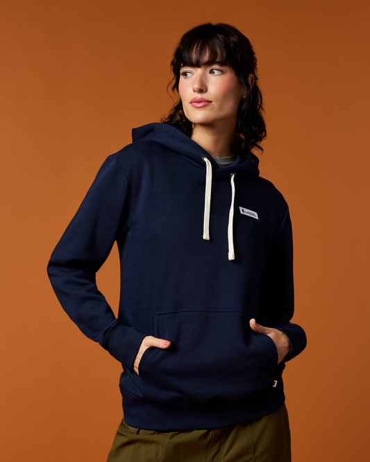 Llama Patch Pullover Hoodie - Women's - Maritime - US 3492