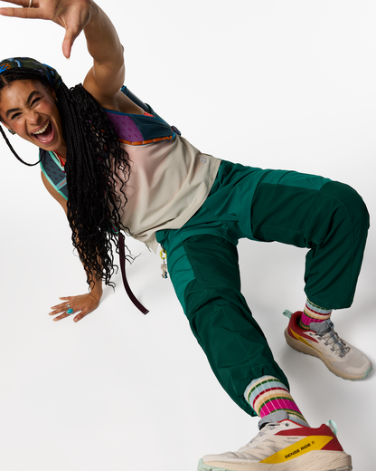 Losdos Zip-Off Pant - Women's - Malachite/Kale - US 0337