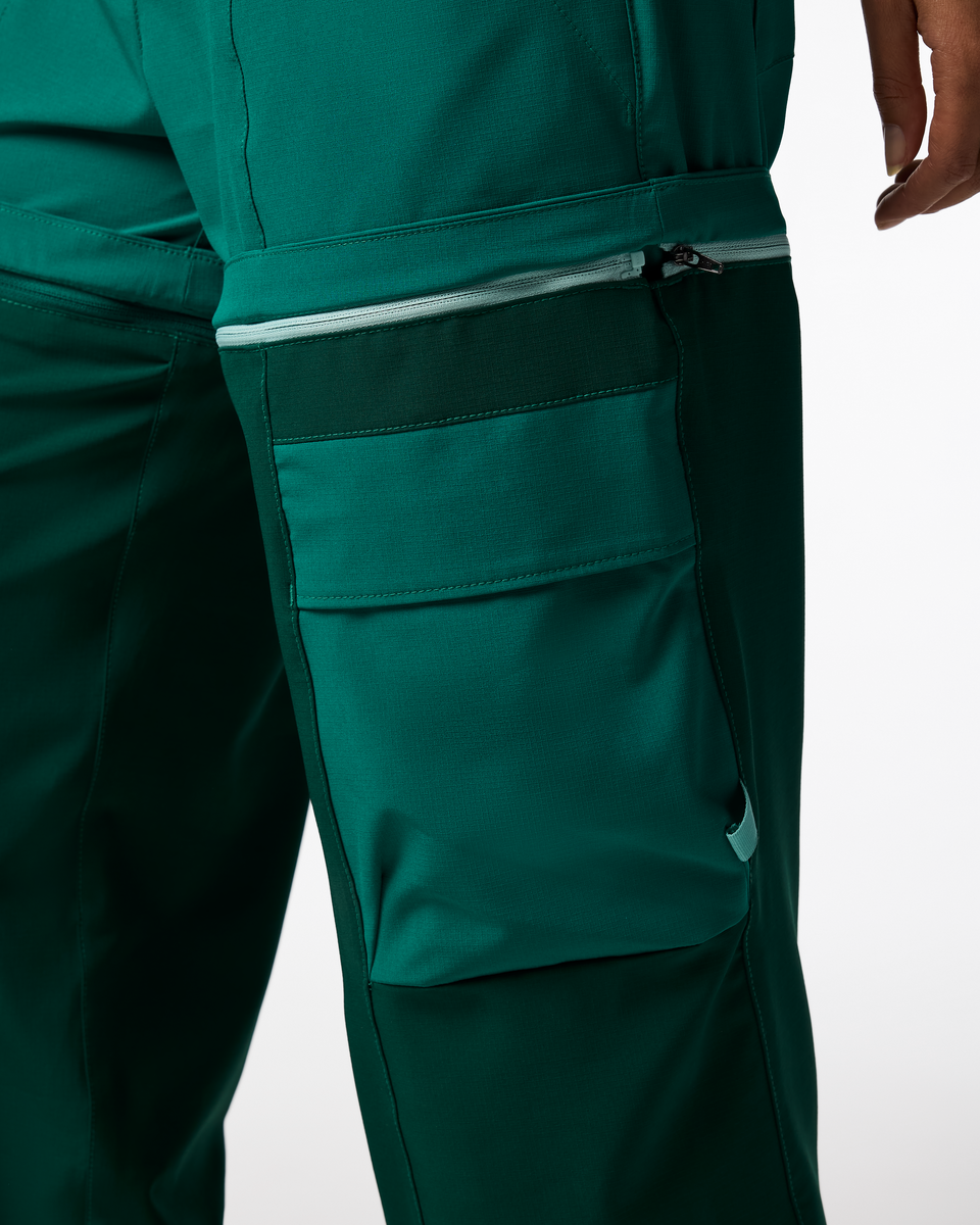 Losdos Zip-Off Pant - Women's - Malachite/Kale - US 0337