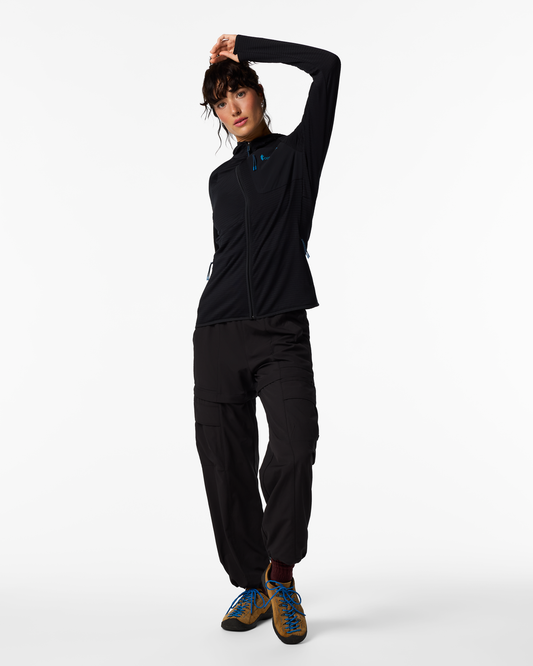 Otero Fleece Full-Zip Hooded Jacket - Women's - Cotopaxi Black - US 3385