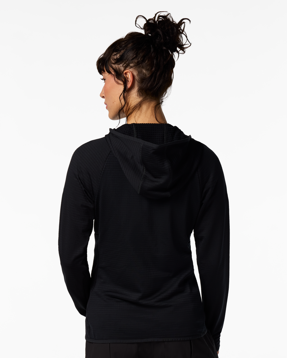 Otero Fleece Full-Zip Hooded Jacket - Women's - Cotopaxi Black - US 3385