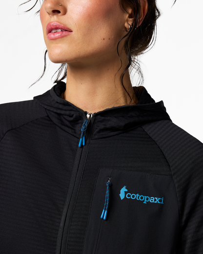 Otero Fleece Full-Zip Hooded Jacket - Women's - Cotopaxi Black - US 3385