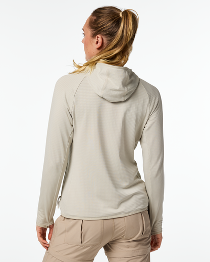 Otero Fleece Full-Zip Hooded Jacket - Women's - Mineral - US 9634