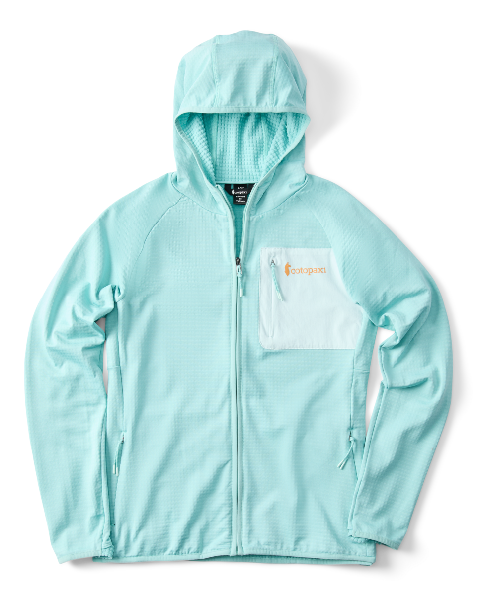 Otero Fleece Full-Zip Hooded Jacket - Women's - Tide Pool - US 1324