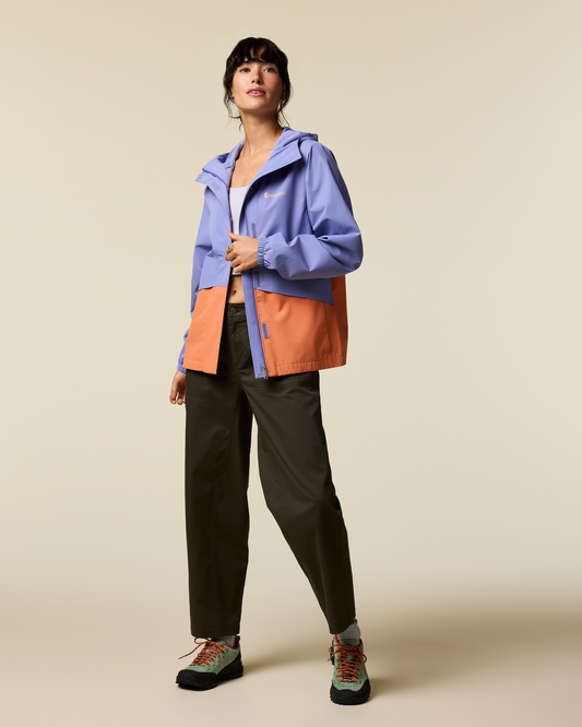 Rayu Rain Jacket - Women's - Aster/Grapefruit - US 3702