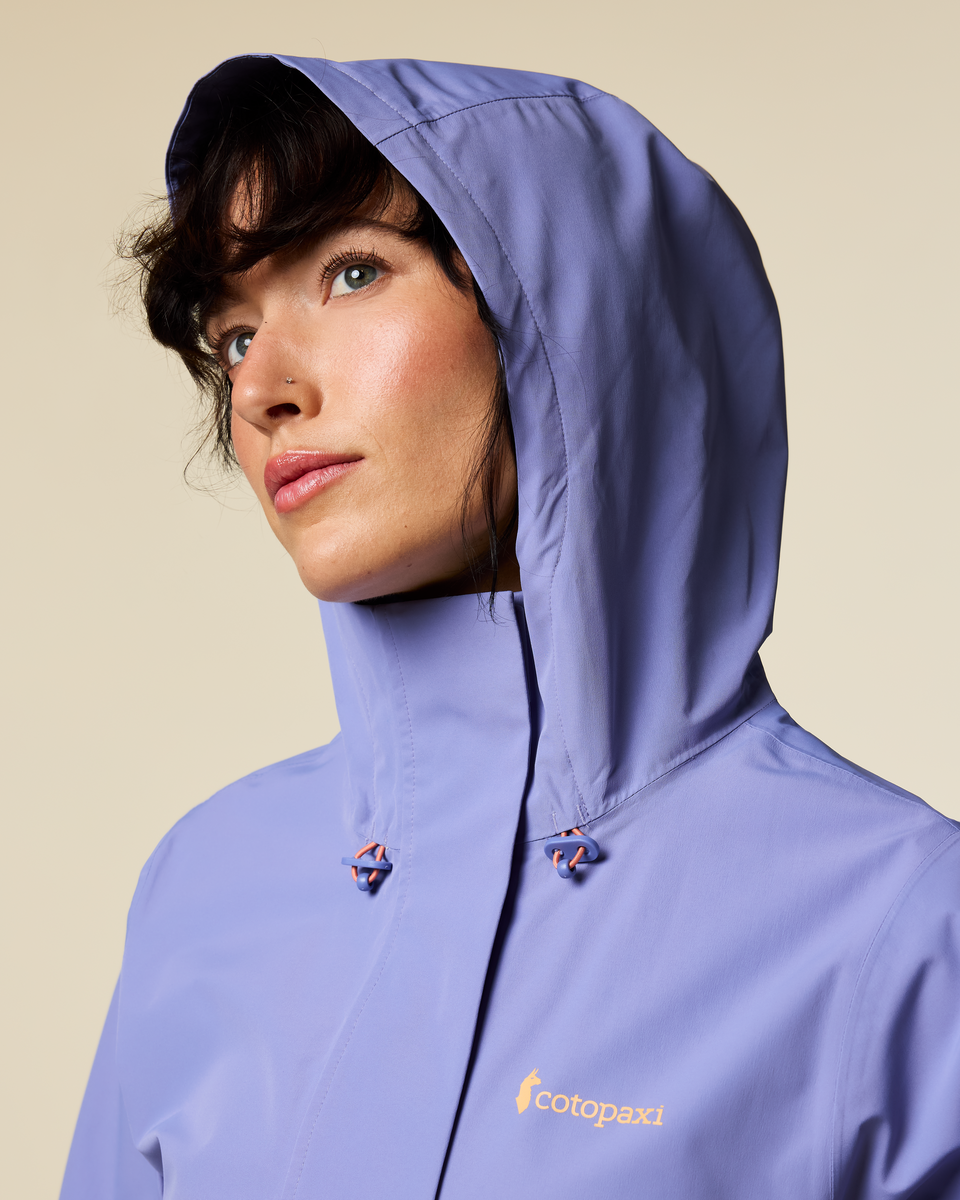 Rayu Rain Jacket - Women's - Aster/Grapefruit - US 3702