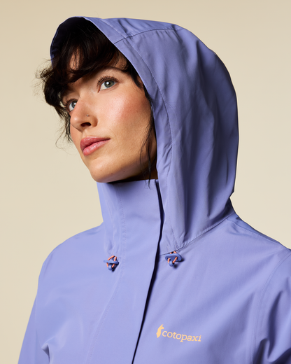 Rayu Rain Jacket - Women's - Aster/Grapefruit - US 3702