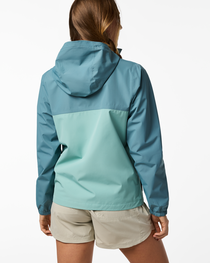 Rayu Rain Jacket - Women's - Everglade/Tide Pool - US 4273