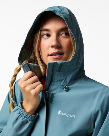 Rayu Rain Jacket - Women's - Everglade/Tide Pool - US 4273