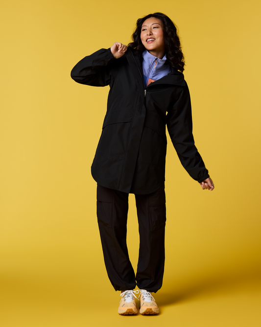 Rayu Rain Parka - Women's - Cotopaxi Black - US 5050