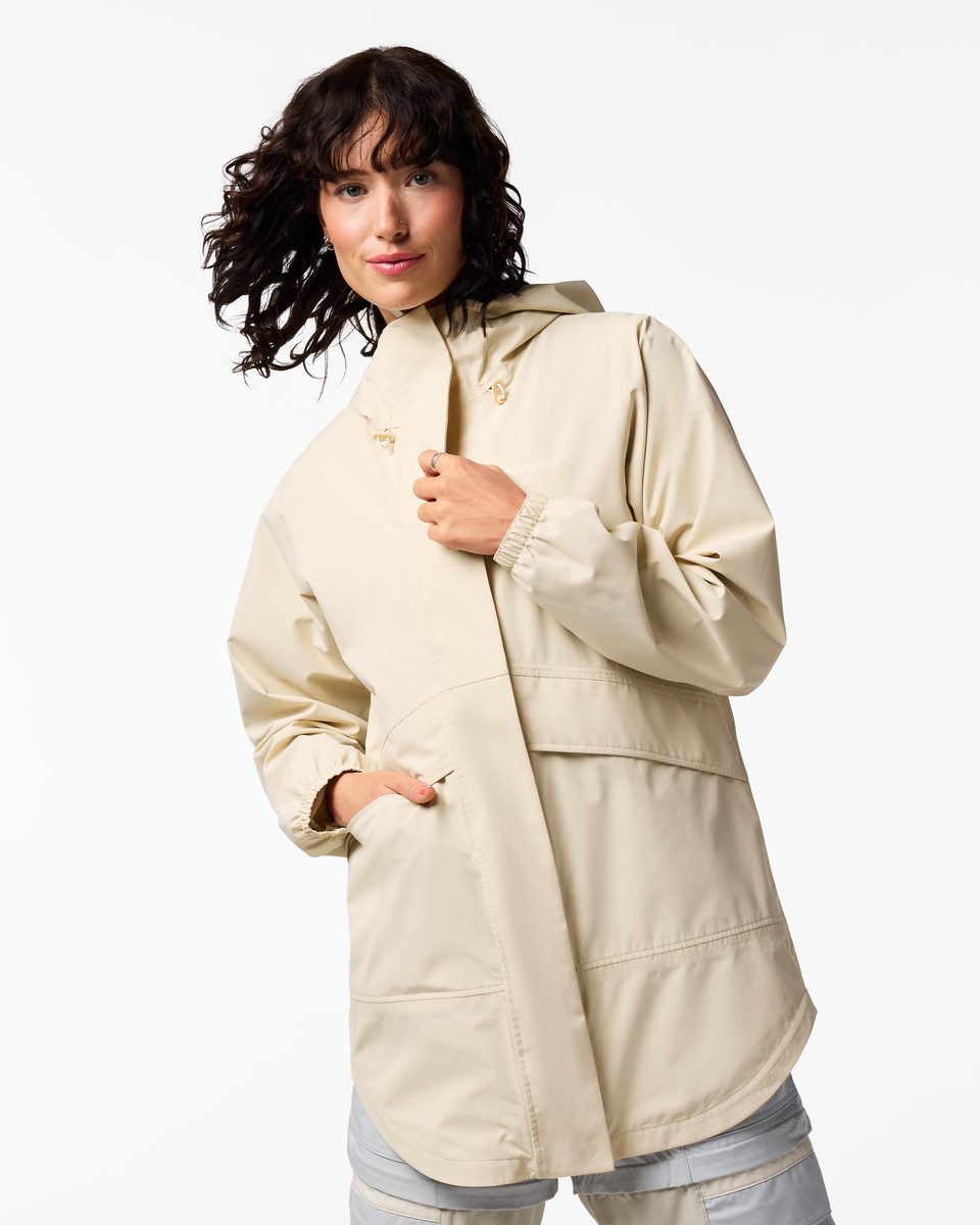 Rayu Rain Parka - Women's - Cream - US 2529