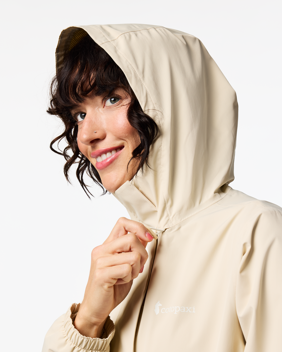 Rayu Rain Parka - Women's - Cream - US 2529