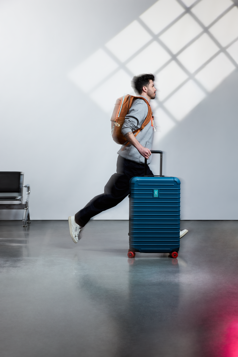 Coraza Suitcase - Medium Checked - Blue Spruce - US 5002